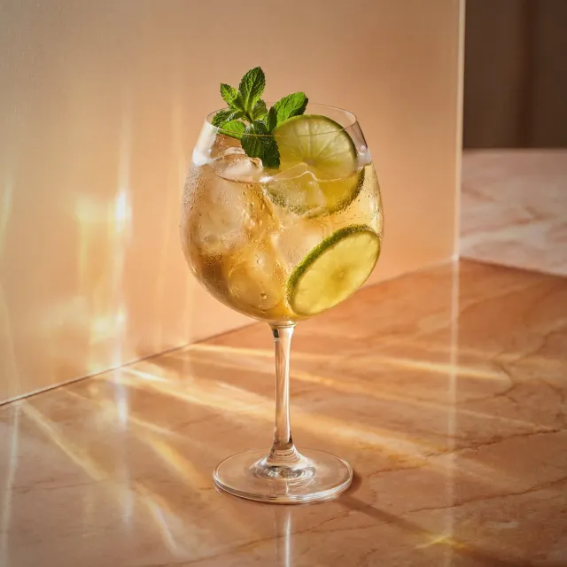 Bols Apricot Brandy Spritz cocktail med abrikos