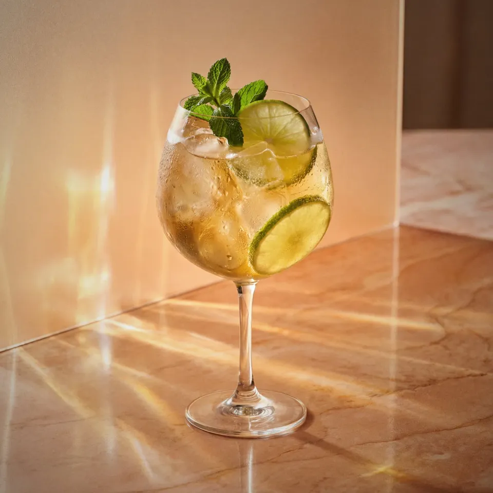 Bols Apricot Brandy Spritz cocktail med abrikos