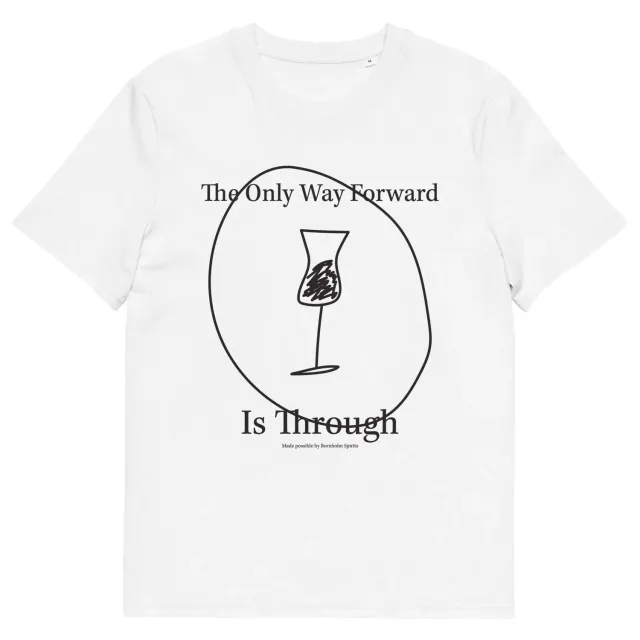 Bornholm Akvavit The Only Way Forward T-shirt økologisk bomuld