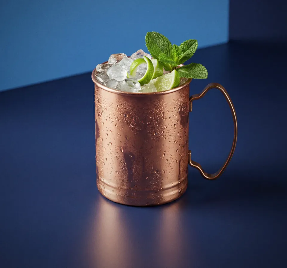 Bols Blue Curacao Mule cocktail citrus