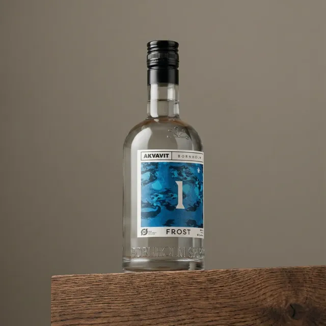 Bornholm Akvavit Frost klar akvavit 50 cl økologisk