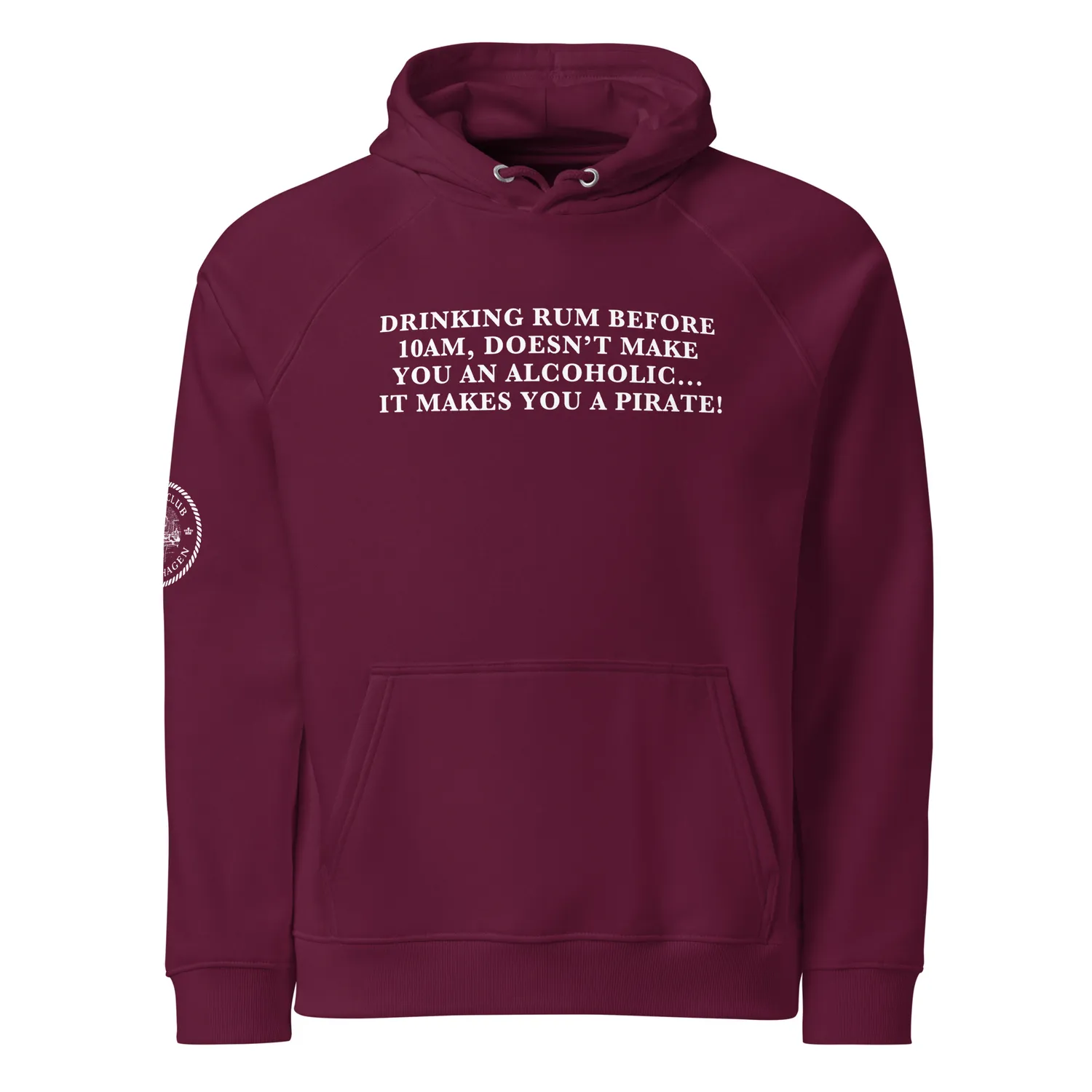 Rum Club Copenhagen Eco Raglan hoodie økologisk