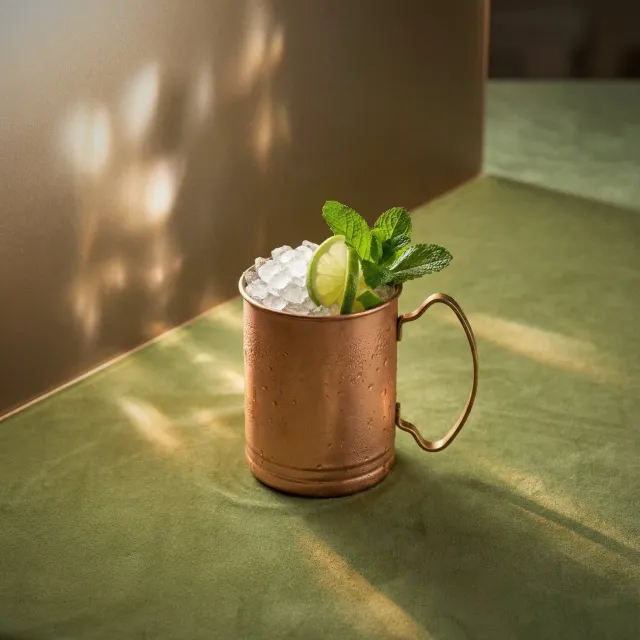 Bols Kiwi Mule cocktail frisk