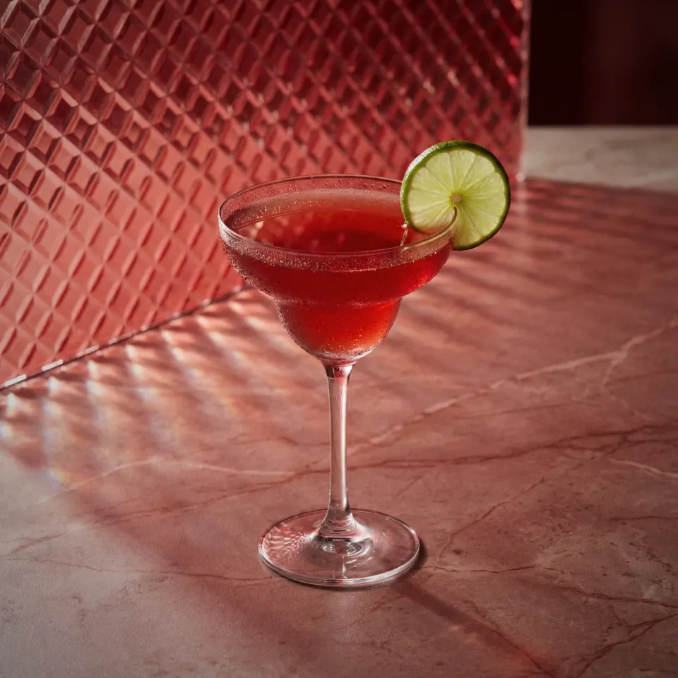 Bols Strawberry Margarita cocktail jordbær