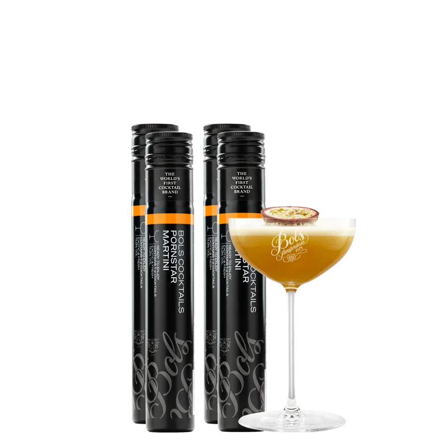 Bols Pornstar Martini Tubes 12-pack cocktail