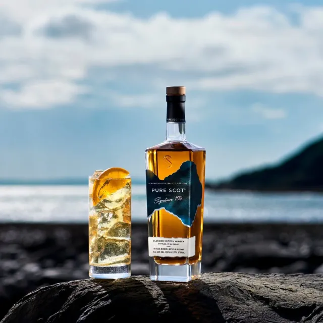 Pure Scot Signature 106 blended whisky fudge appelsin