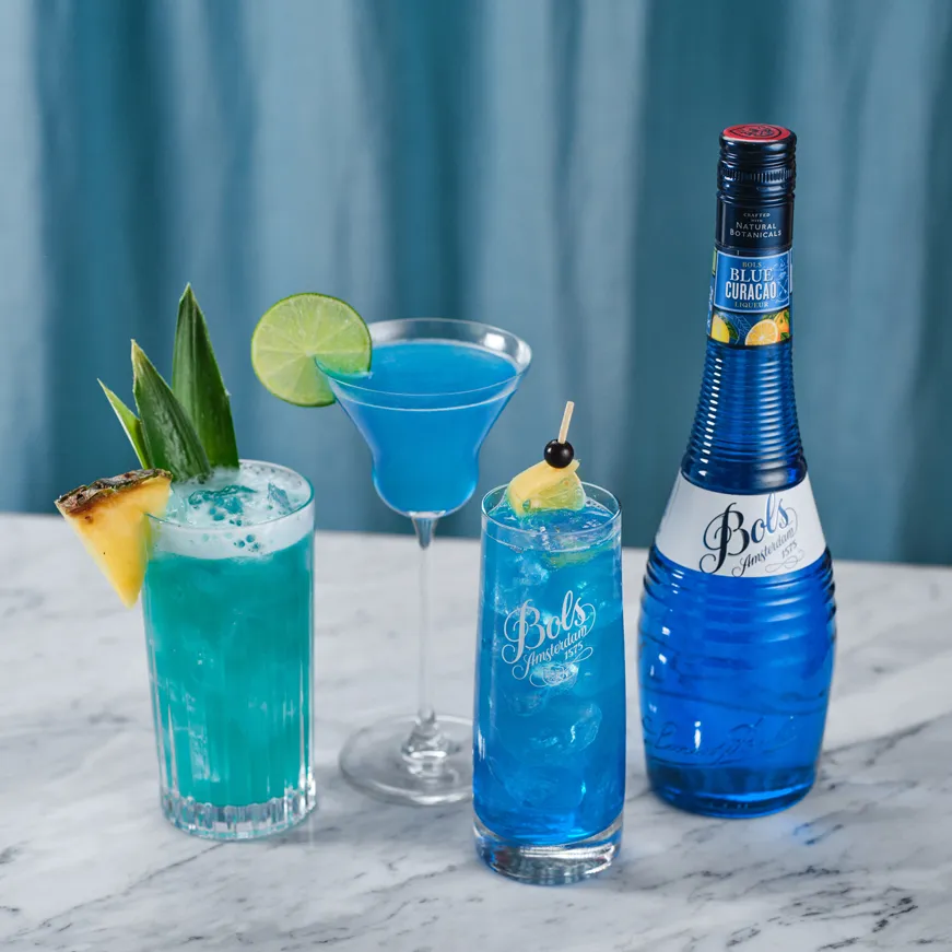 Bols Blue Curaçao likør appelsin 70 cl
