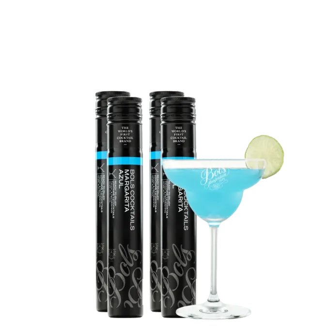 Bols Margarita Azul tubes cocktail 4x200ml blå