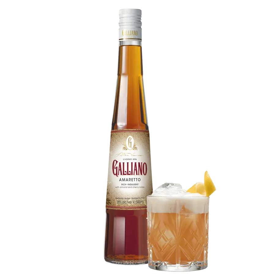 Galliano Amaretto likør med mandelsmag