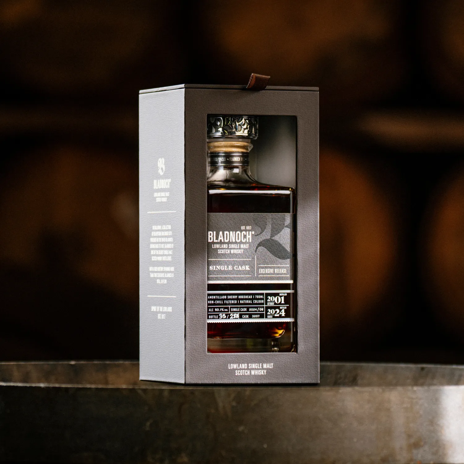 Bladnoch 22 års Amontillado Sherry whisky single cask