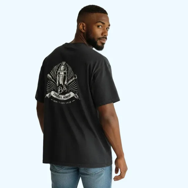 Bols Cocktail Academy T-shirt løs fit S-XL