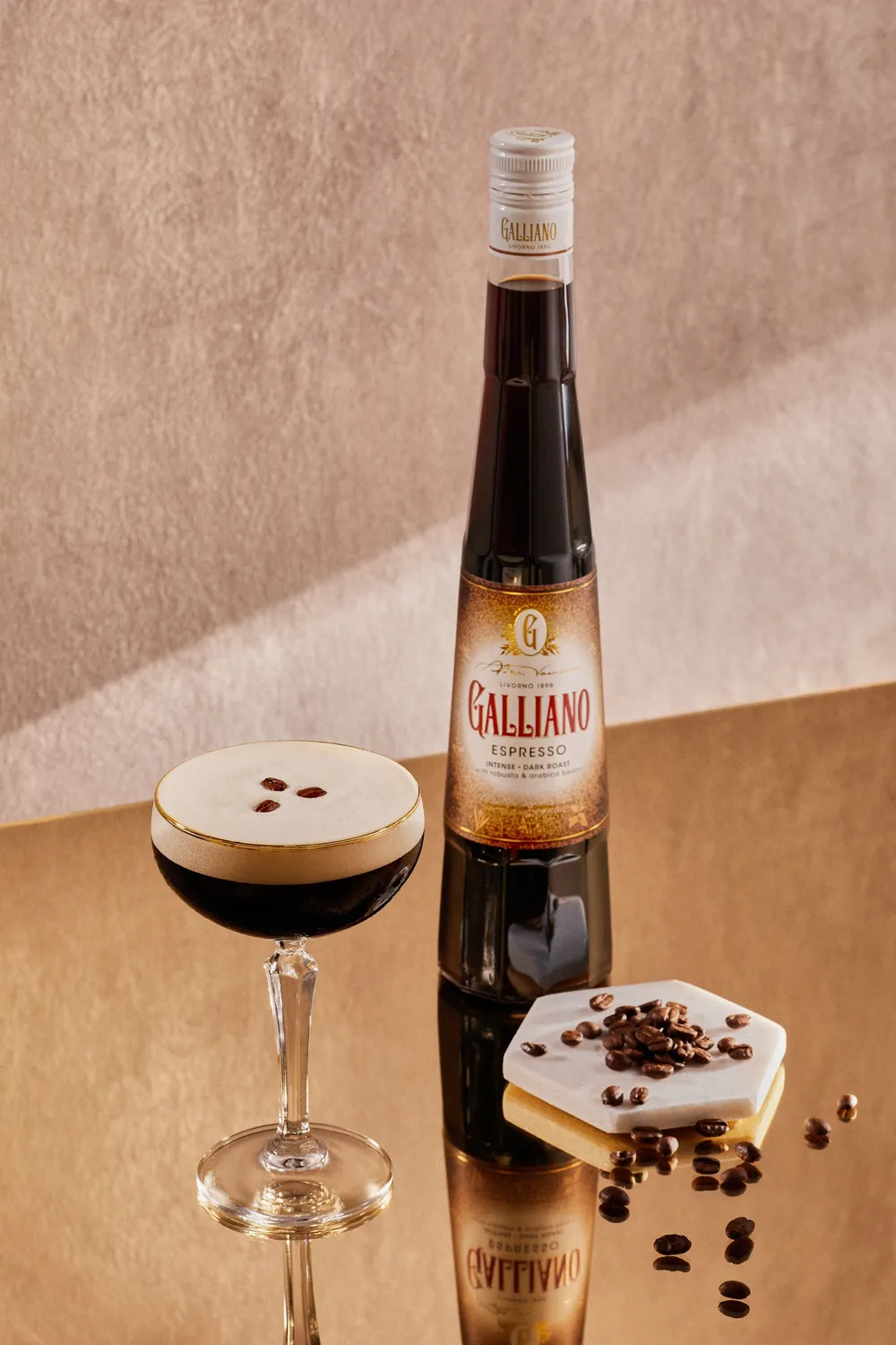 Galliano Espresso kaffelikør intens kakao