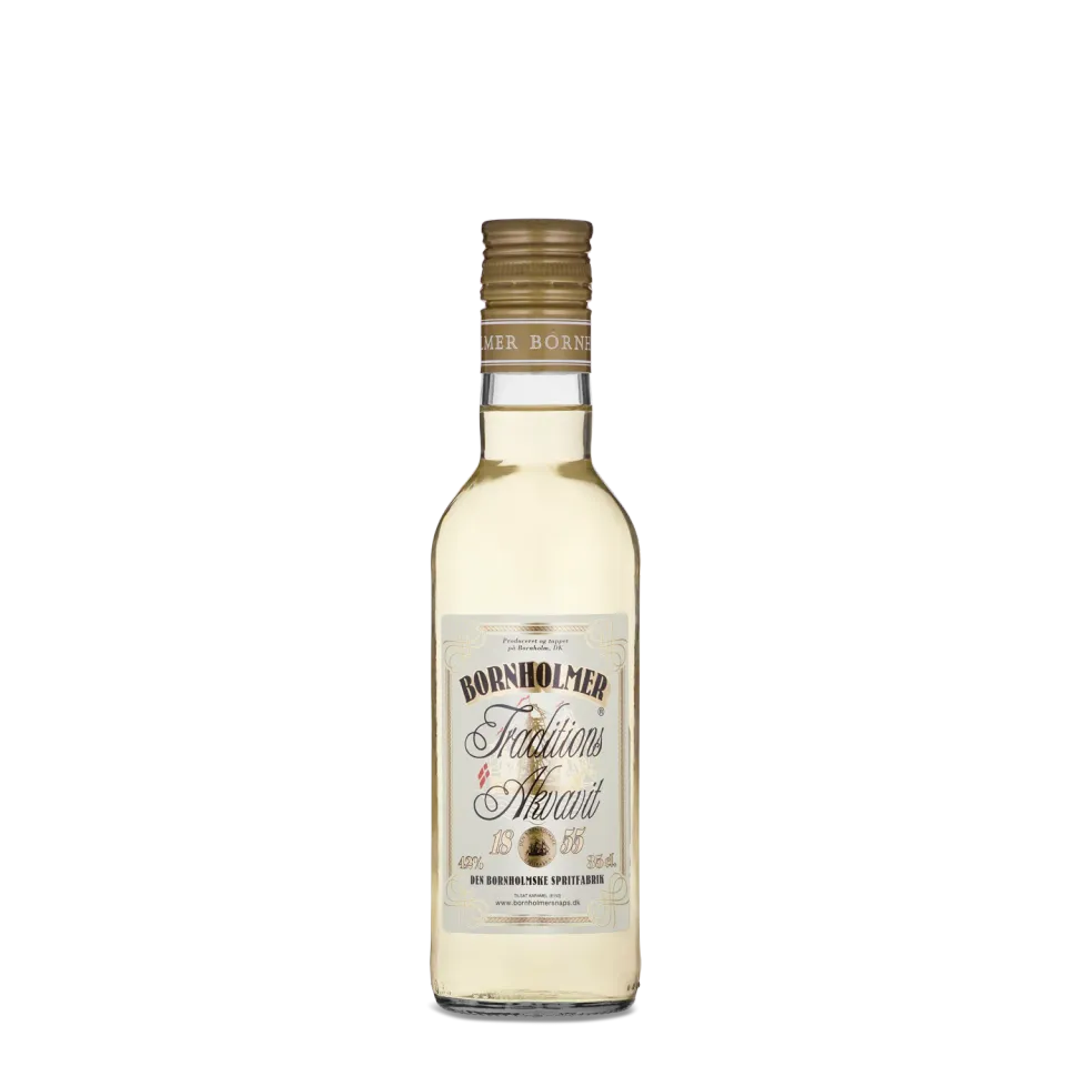 Bornholm Akvavit 1855 traditionsakvavit 35 cl krydret