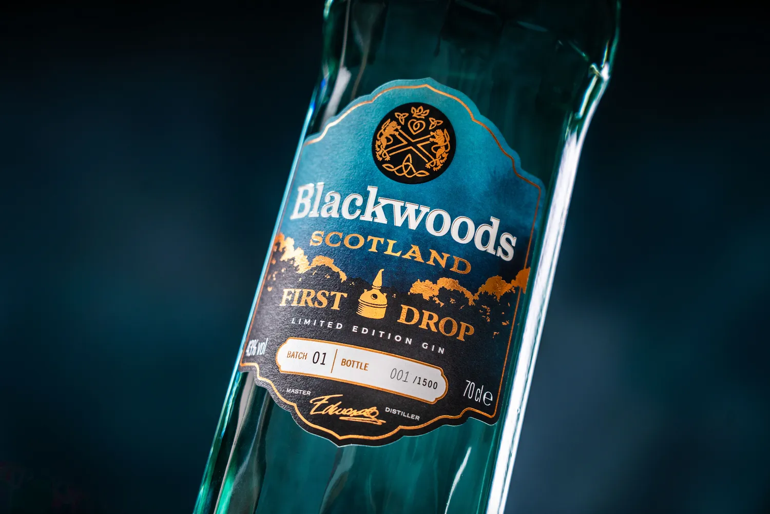 Blackwoods First Drop gin limited edition london dry