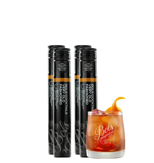 Bols Very Old Fashioned cocktail tubes 4x200ml